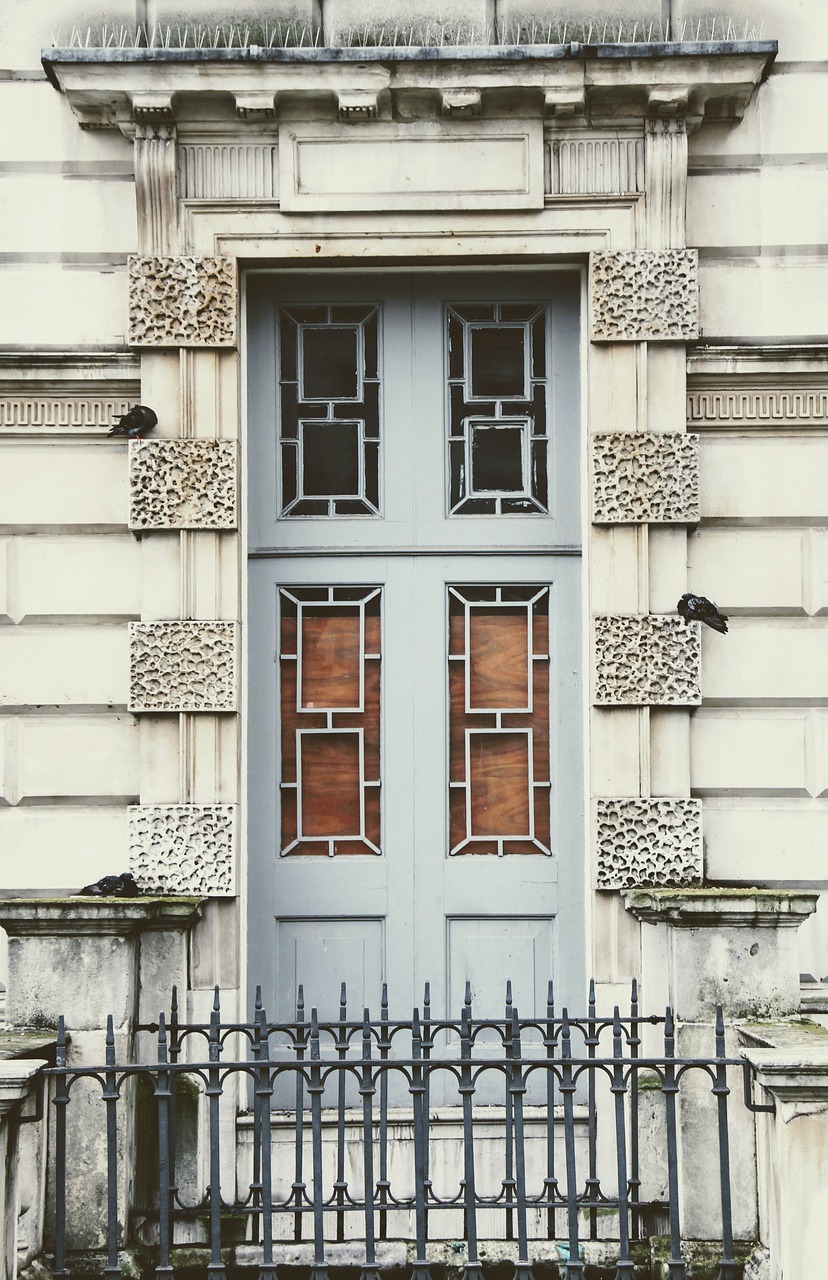 house, house entrance, entrance door